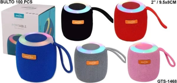 Producto - Parlante Bluetooth 2" FM MP3