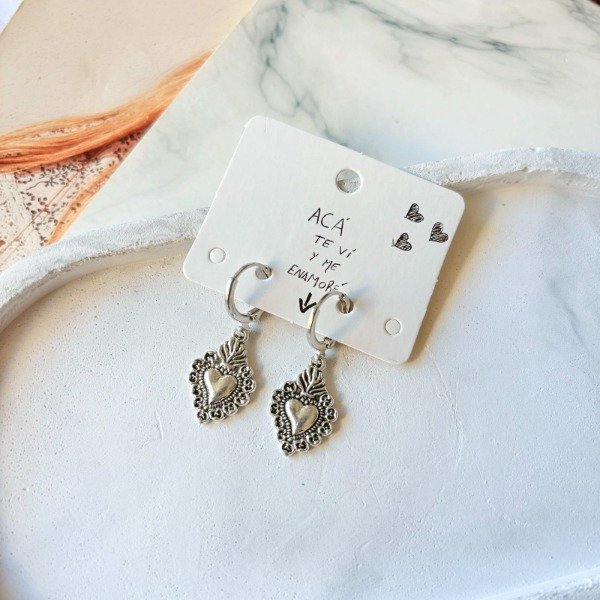 Producto - Aros Milagritos Silver