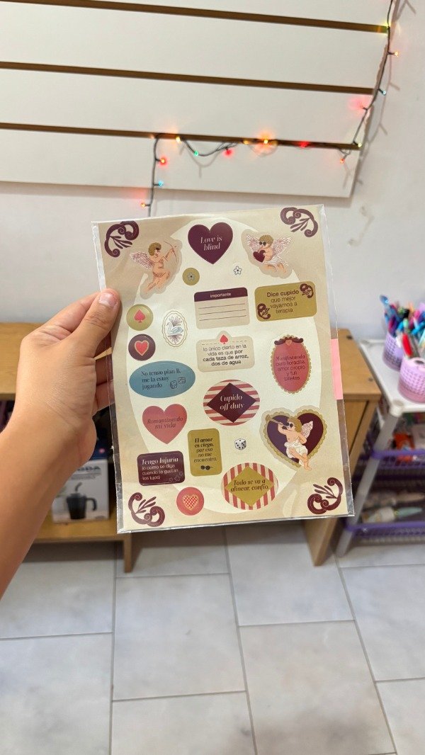 Producto - Plancha de stickers Venus