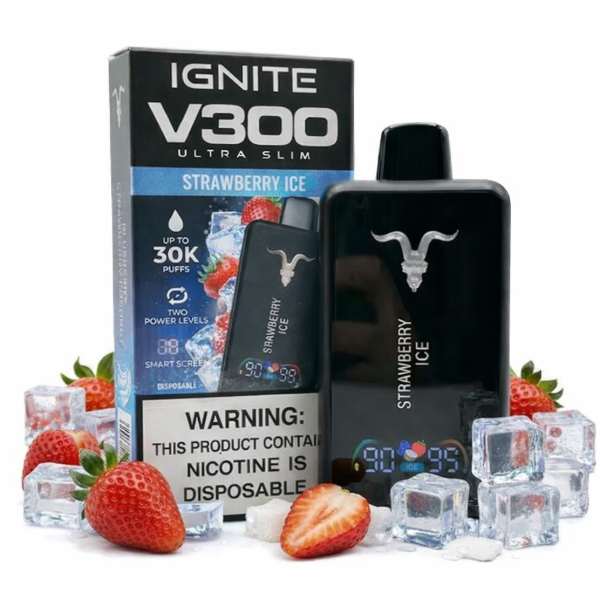 Producto - IGNITE V300 ULTRA SLIM STRAWBERRY ICE