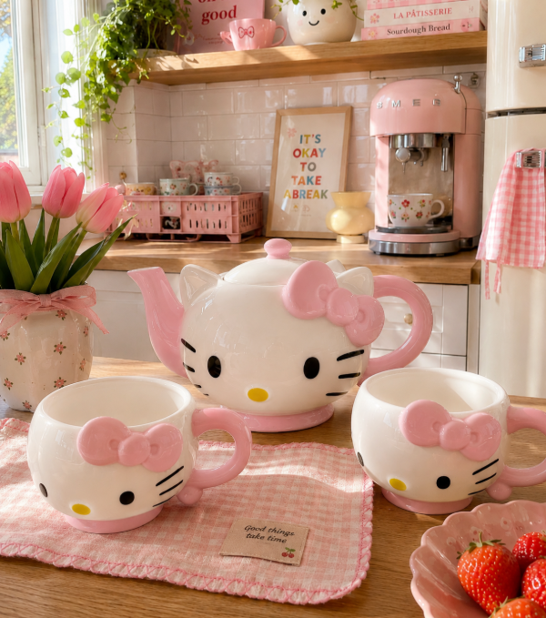 Producto - Juego de Té para dos Rose Hello Kitty