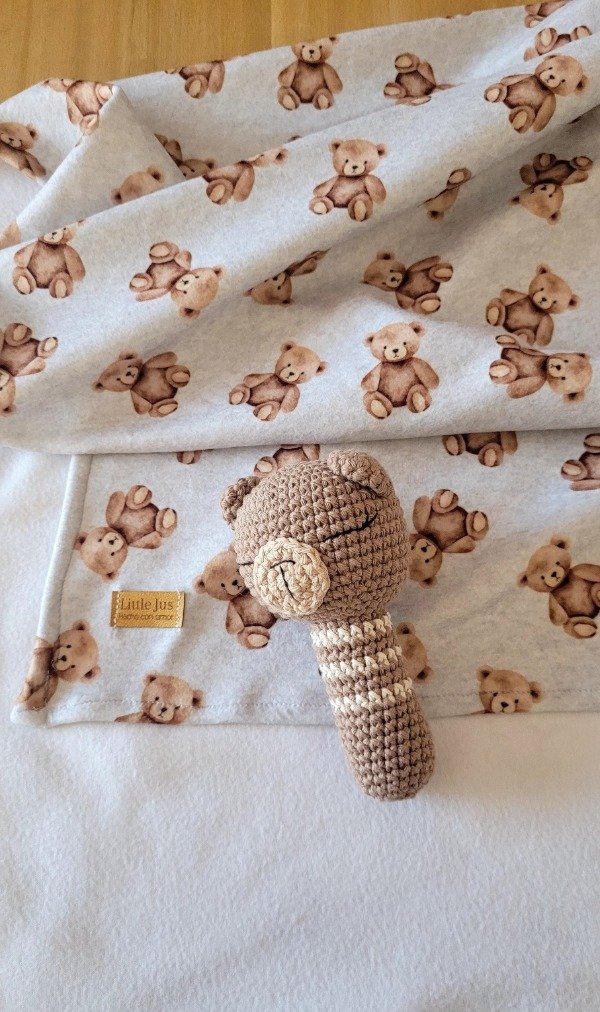 Producto - Manta Recibidora Micro Polar Teddy - 0