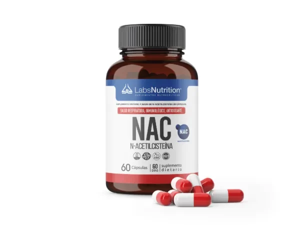 Producto - NAC 500 mg N-Acetilcisteína - Labs Nutrition