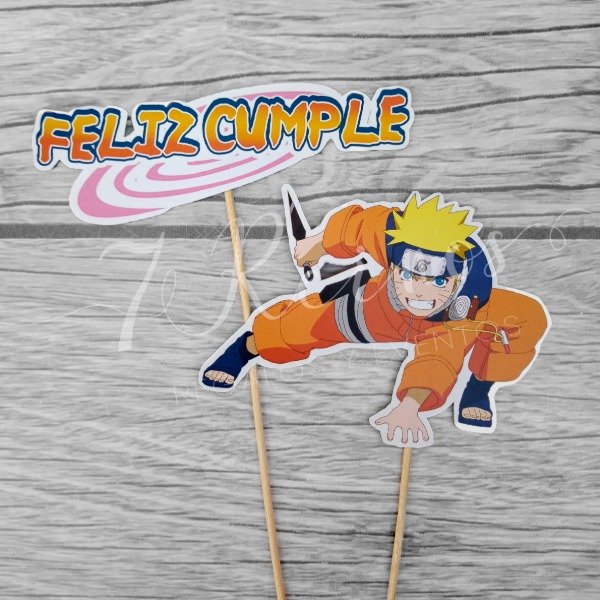 Producto - TOPPERS NARUTO X 2 UNIDADES
