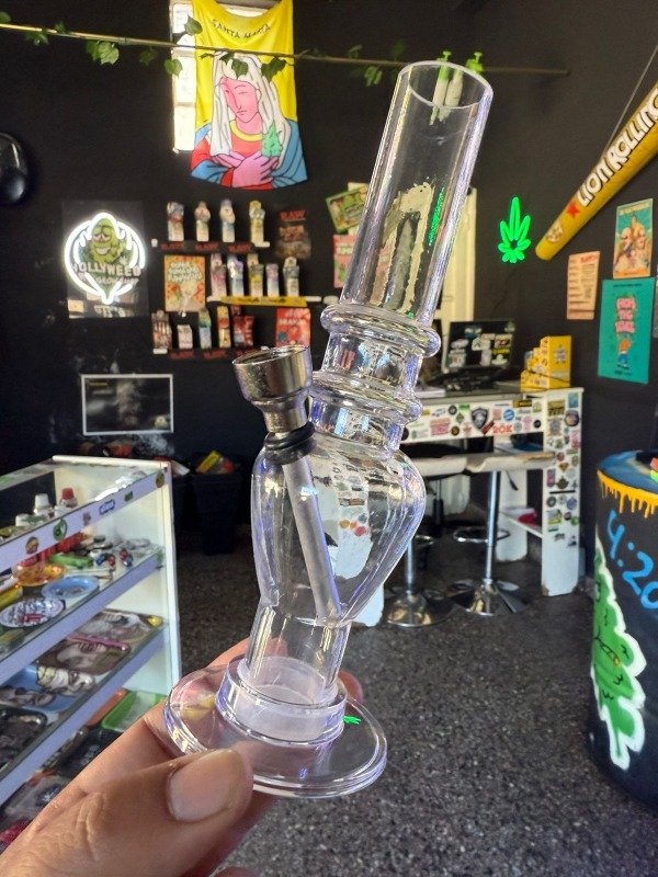 Producto - BONG ZEUS MINI - ACRILICO RESISTENTE  PORTÁTIL, Y FUNCIONAL