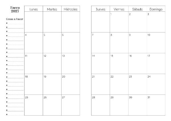 Producto - Agenda docente A5  2027 - Archivo digital - 2