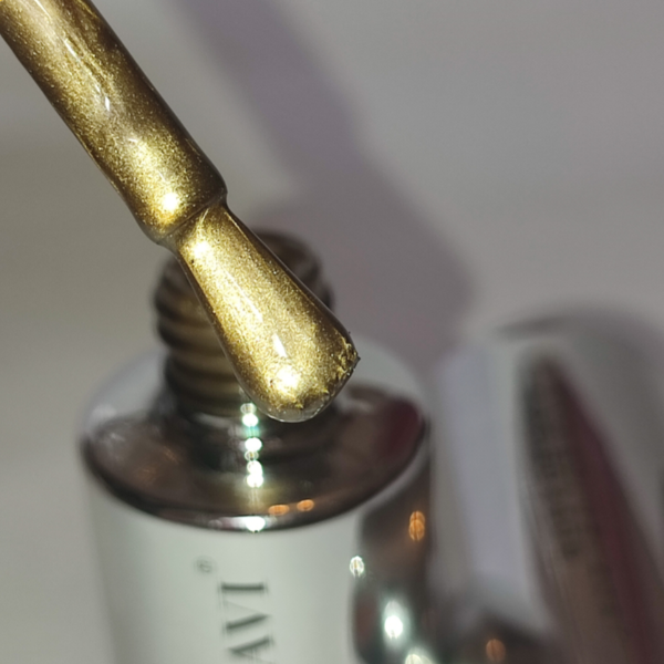 Producto - Esmalte efecto espejo dorado Navi