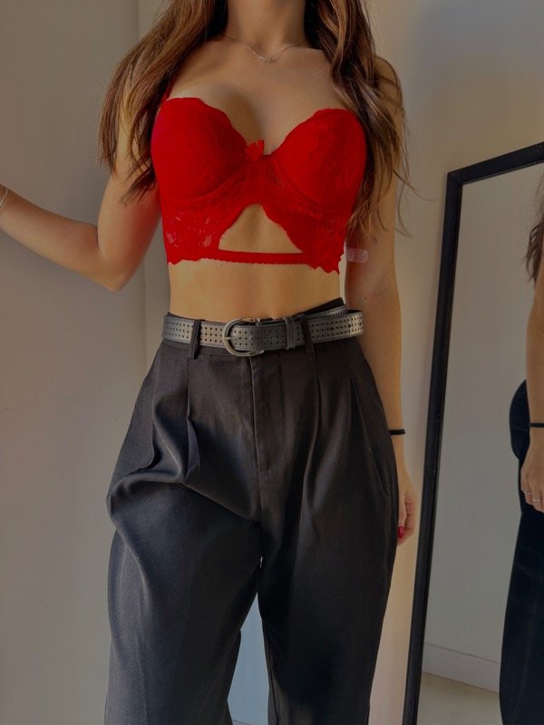 Producto - ZAIRA ROJO ABERTURA