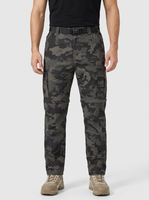 Pantalon Desmontable 2 en 1 Secado Rapido ELT 3740 Camuflado — imagen 2
