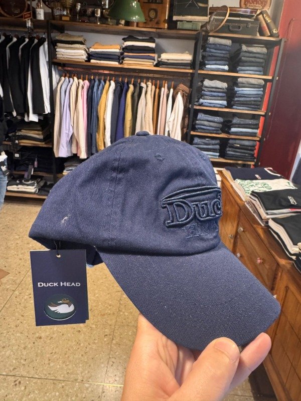 Producto - Gorra gabardina duck head azul