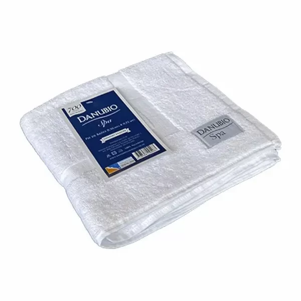 Producto - Pie de baño línea institucional Danubio Spa. Algodón. - 1