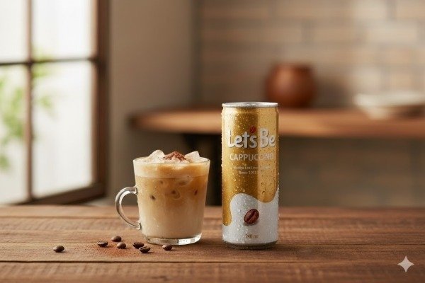 Producto - Cafe Cappuccino Lets Be 240ml (Corea)