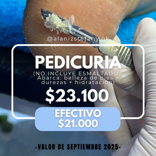Producto - Pedicuria sin esmaltado