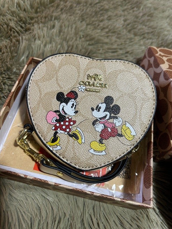 Producto - Monedero coach Mickey y Minnie patines