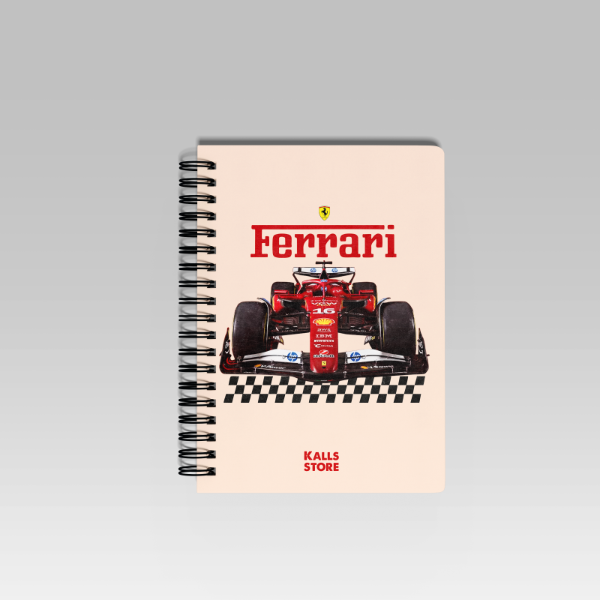 Producto - Cuaderno A5 Charles Leclerc Ferrari