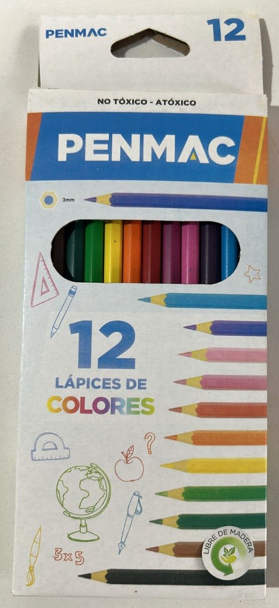Producto - SET DE LAPICES PENMAC DE 12 UNIDADES