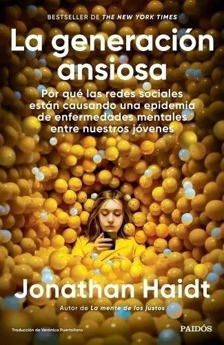 Producto - La generación ansiosa - Jonathan Haidt