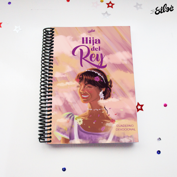 Producto - Cuaderno Devocional Anillado - Hija Del Rey