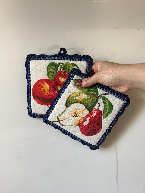 Producto - Agarraderas x2 Fruta Azul