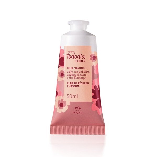 Producto - Crema para manos nutritiva 50ml Flor de Durazno y Jazmín