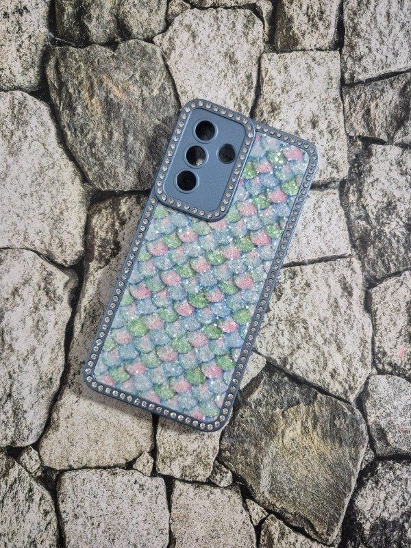 Producto - Funda rigida sirena Samsung A36/A56 celeste
