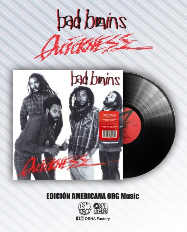 Producto - BAD BRAINS Quickness Vinilo