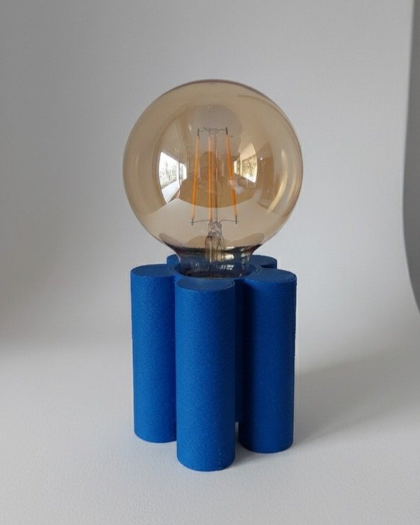 Producto - Lampara Pilares - Azul