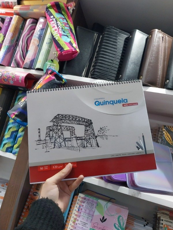 Producto - Block de Dibujo 22x29 120 grs Quinquela