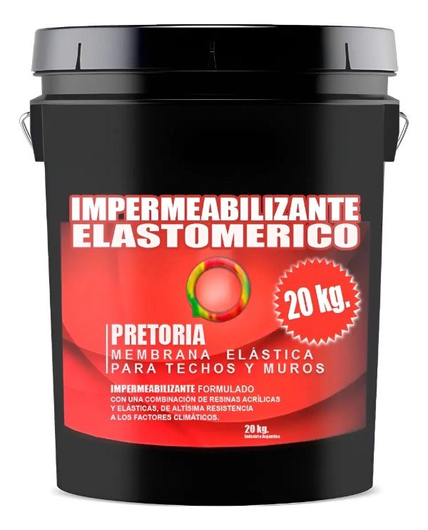 Producto - Membrana Impermeabilizante Liquida Económica PRETORIA x 20Kgs - 0