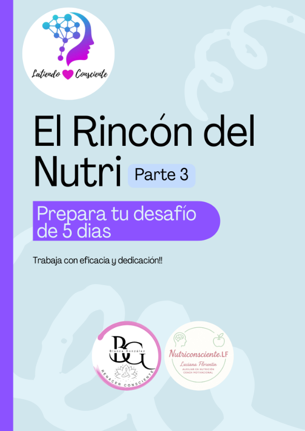 Producto - El Rincón del Nutri (Parte 3)