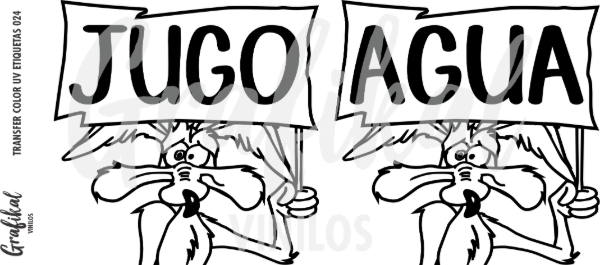 Producto - Transfer Color UV Etiquetas 024