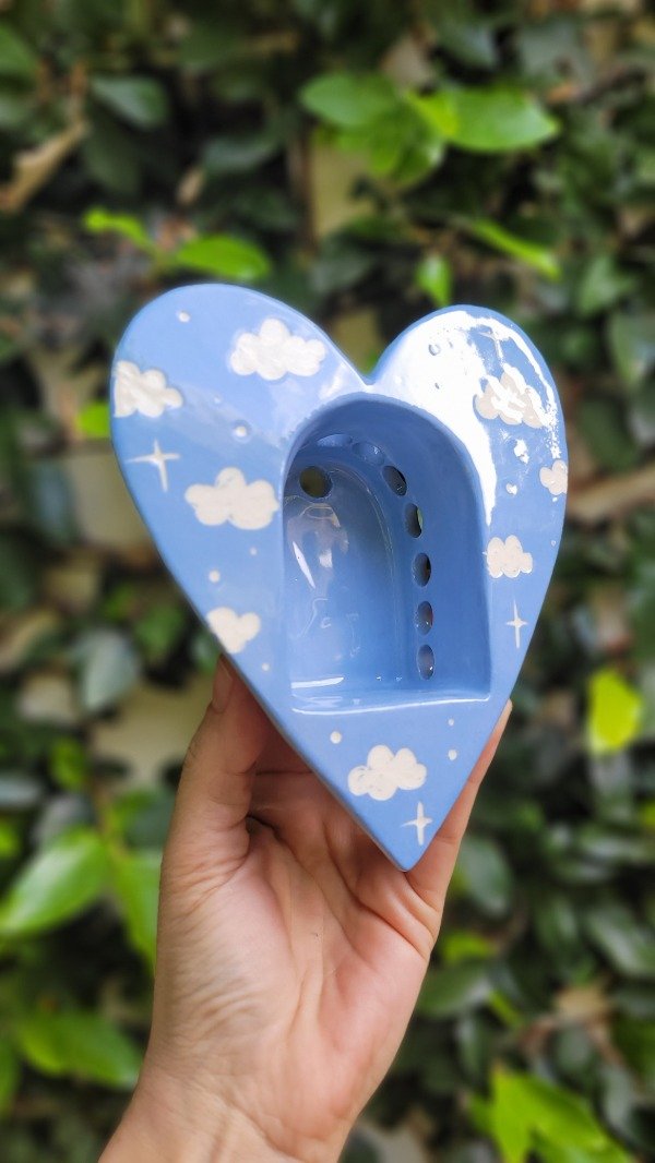 Producto - Luminaria linea Sitara. CORAZÓN cielo - 1