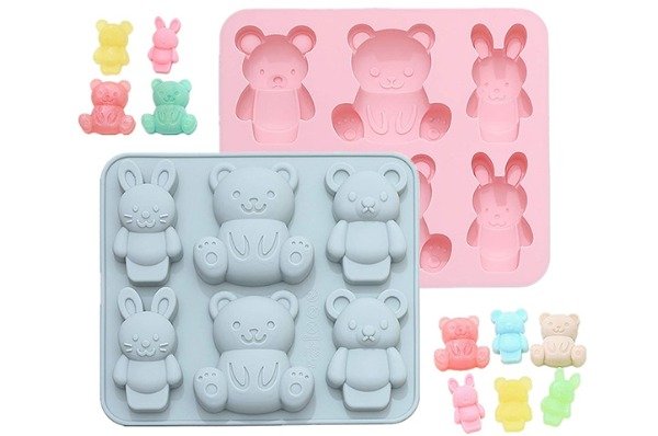 Producto - Molde ositos y conejos x 6