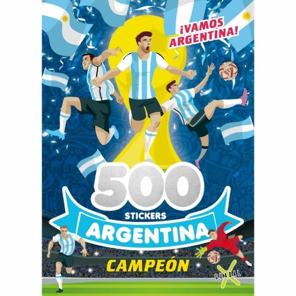 Producto - 500 STICKERS CAMPEONES