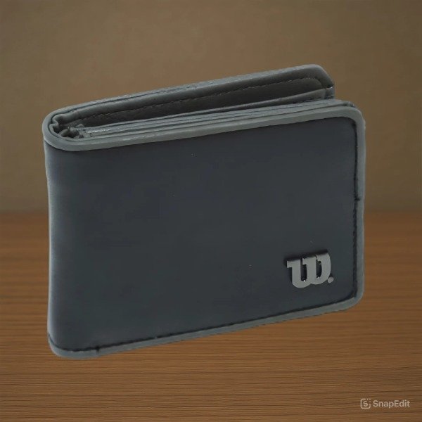 Producto - Billetera Wilson Negra/Gris