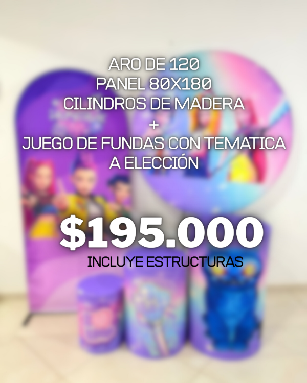 Producto - ARO+PANEL+CILINDROS+FUNDAS