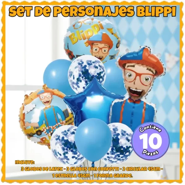 Producto - combo globos blippi