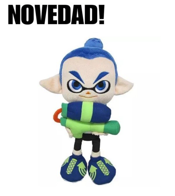 Producto - Peluche de Splatoon 02 Boys AllStar Collection
