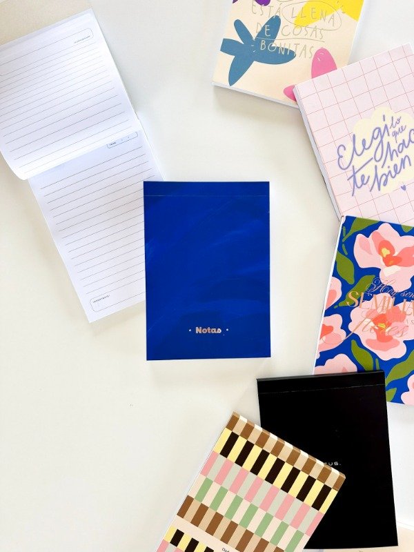 Producto - Block A5 - Azul profundo