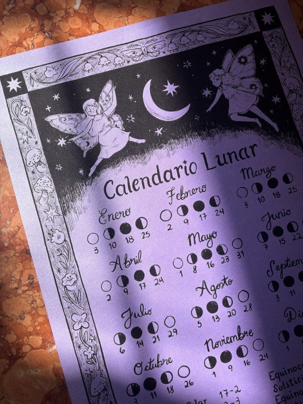 Producto - Calendario Lunar 2026 Amatista