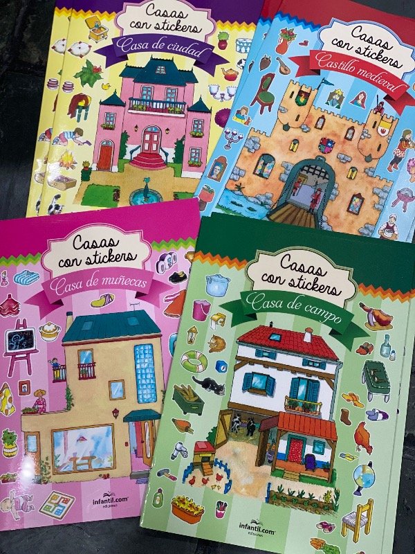 Producto - Librito Casas con Stickers - 0