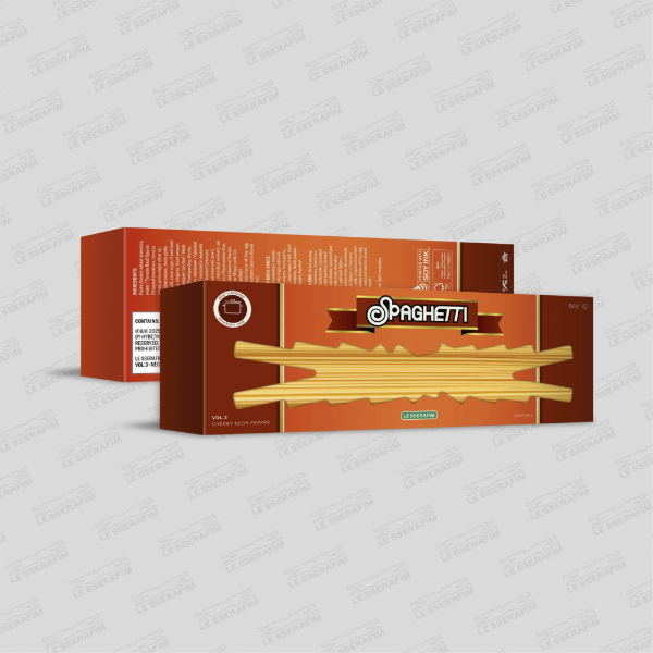 Producto - LE SSERAFIM - SPAGHETTI (Cheeky Neon Pepper ver.)
