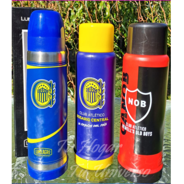 Producto - TERMO LUMILAGRO ACERO o VIDRIO ROSARIO CENTRAl/NOB 1 LT