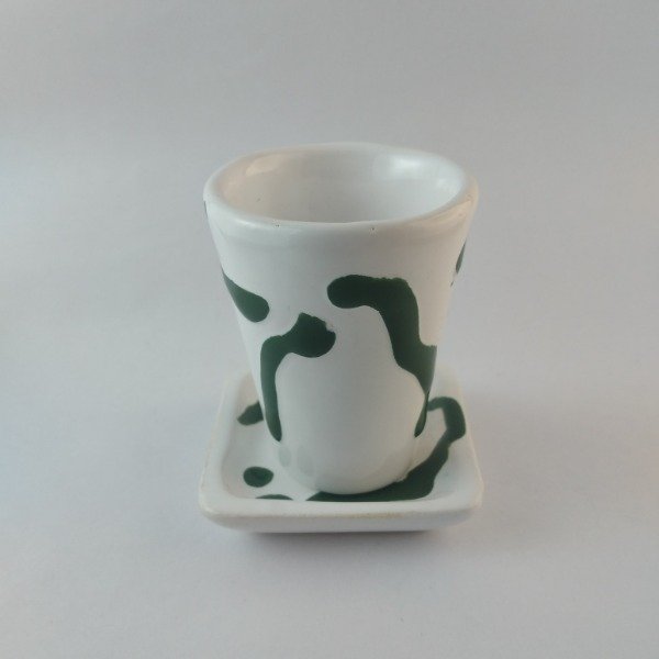 Producto - Chupito con plato "Manchas"