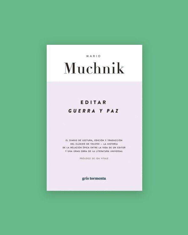 Producto - Editar "Guerra y paz"
