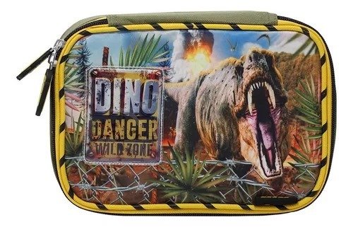 Producto - CARTUCHERA CANOPLA 1 CIERRE DINO DANGER - LSYD