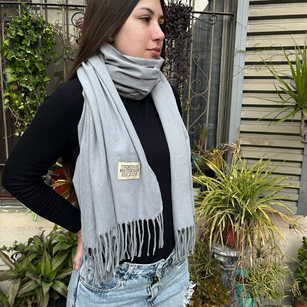 Producto - Bufandon gris