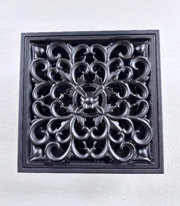 Producto - Rejilla inteligente labrada negro 10x10