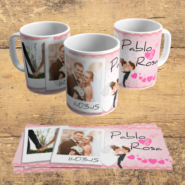 Producto - Plantillas Tazas San Valentín Love Diseños para Sublimar #t610