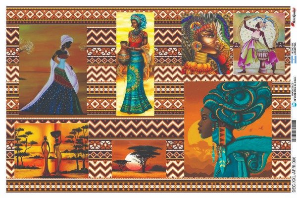 Producto - Láminas de Seda AFRI-006